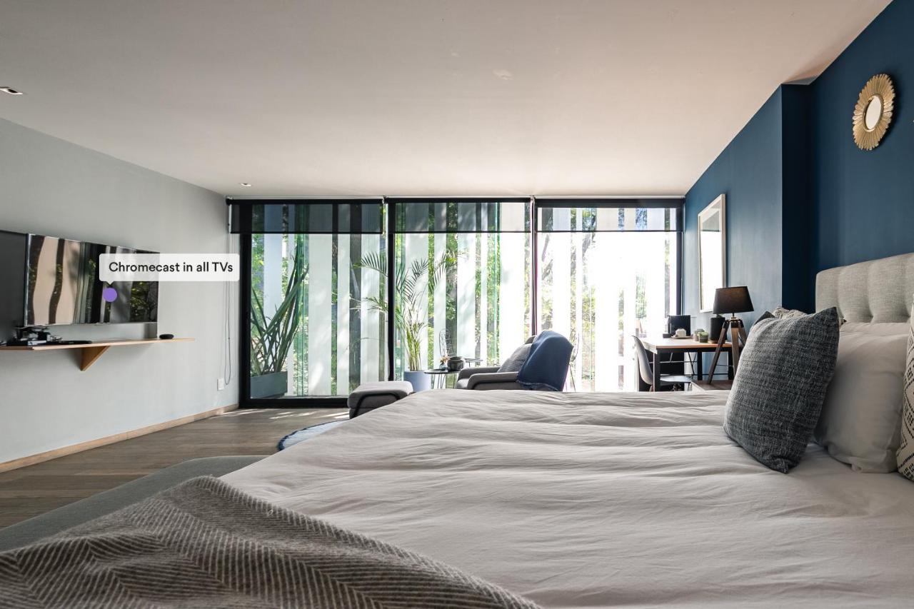 Luxurious Apt With Balcony In Polanco Kota Meksiko Bagian luar foto